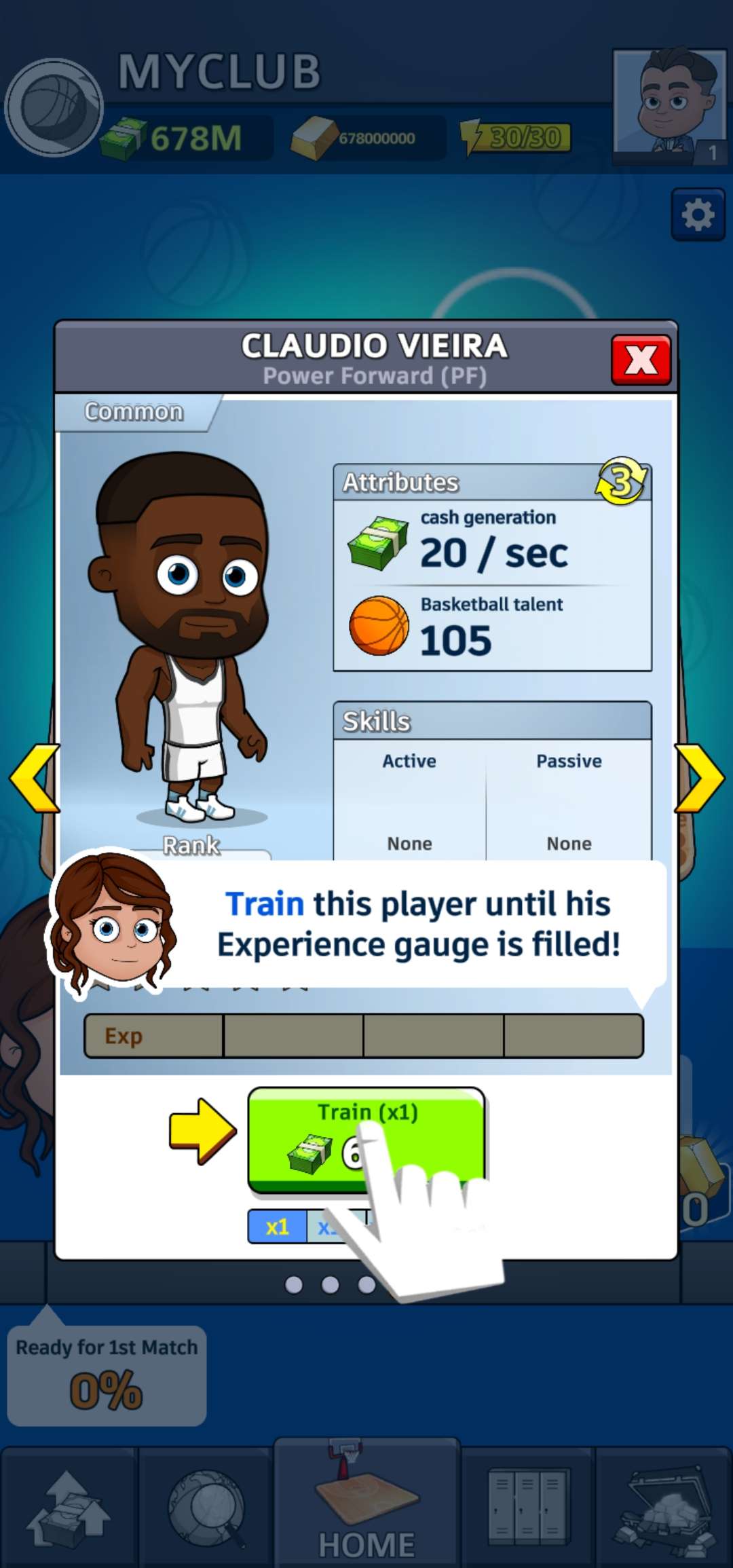 篮球大亨内置菜单(Idle Five)游戏截图4