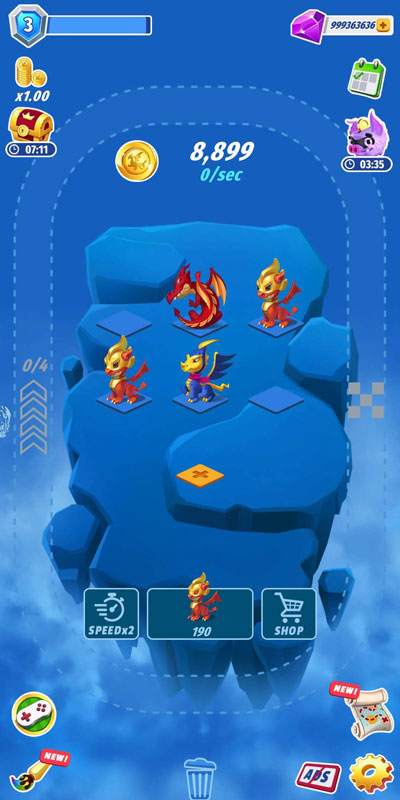 龙：奇迹内置菜单(Dragons: Miracle Collection) 截图3