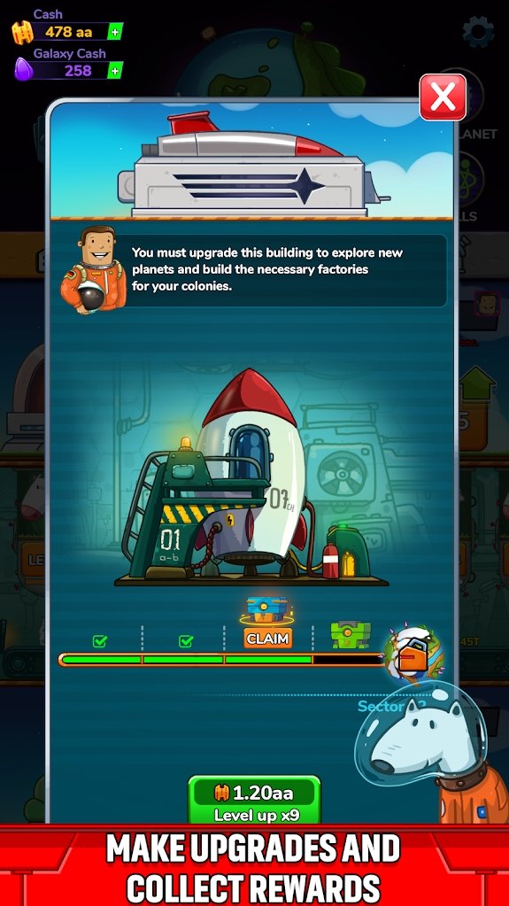无尽的殖民地(Endless Colonies: Idle Space Explorers)游戏截图1
