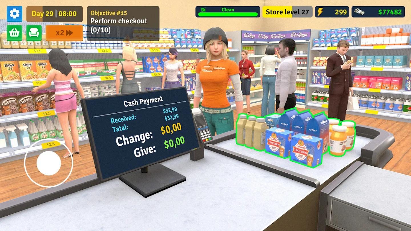 我的超市模拟器3D(Supermarket Simulator)游戏截图4