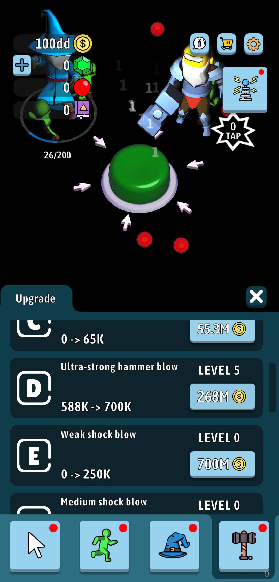 闲置的按钮(Idle Button)游戏截图1