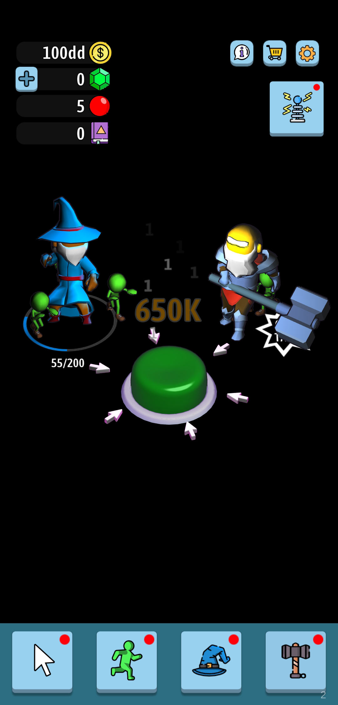 闲置的按钮(Idle Button)游戏截图3