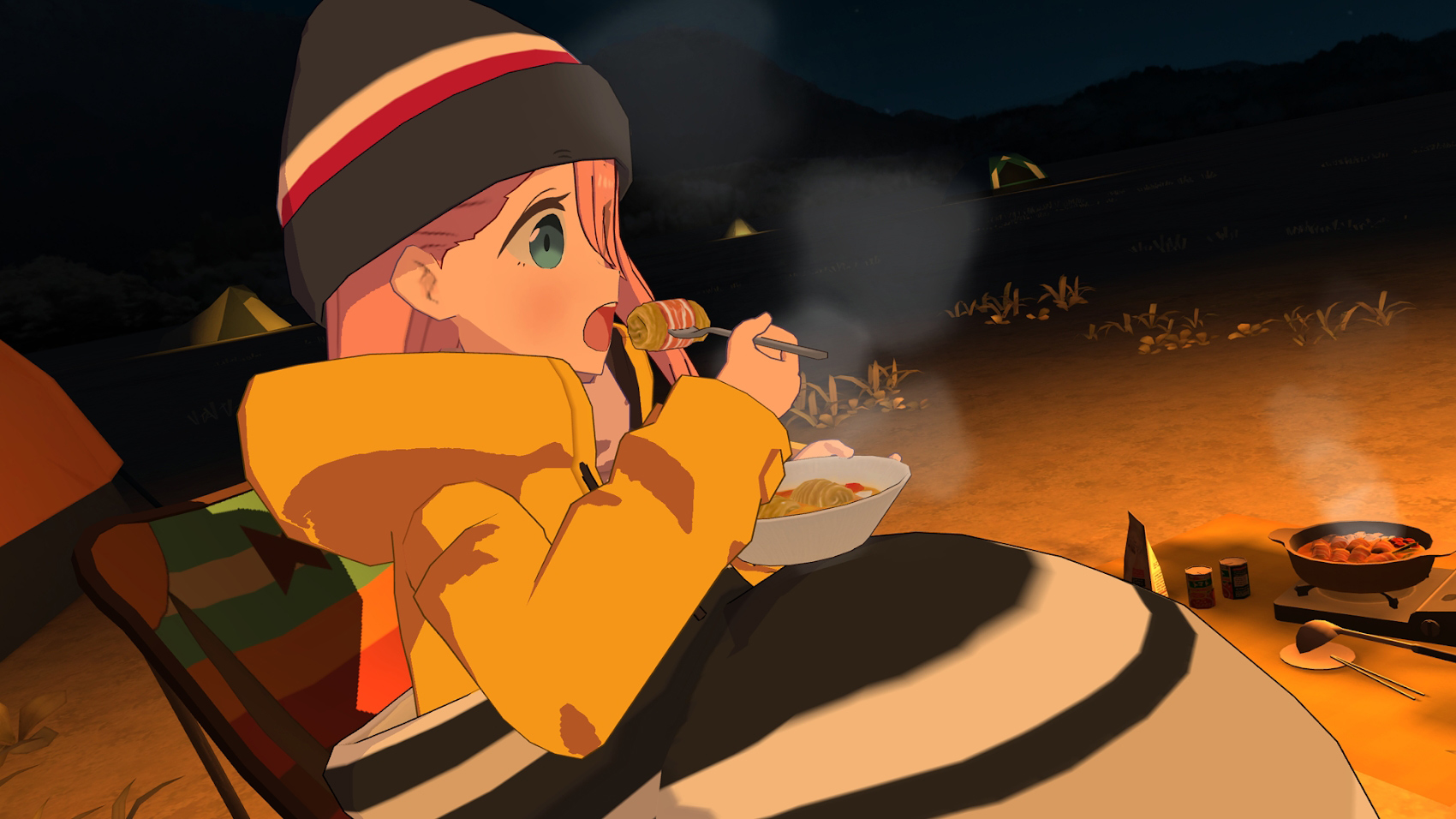 摇曳露营山麓露营场篇游戏截图6