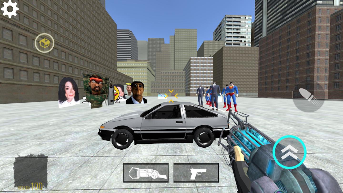 最后的Nextbots(Nextbots In Playground Mod)游戏截图1