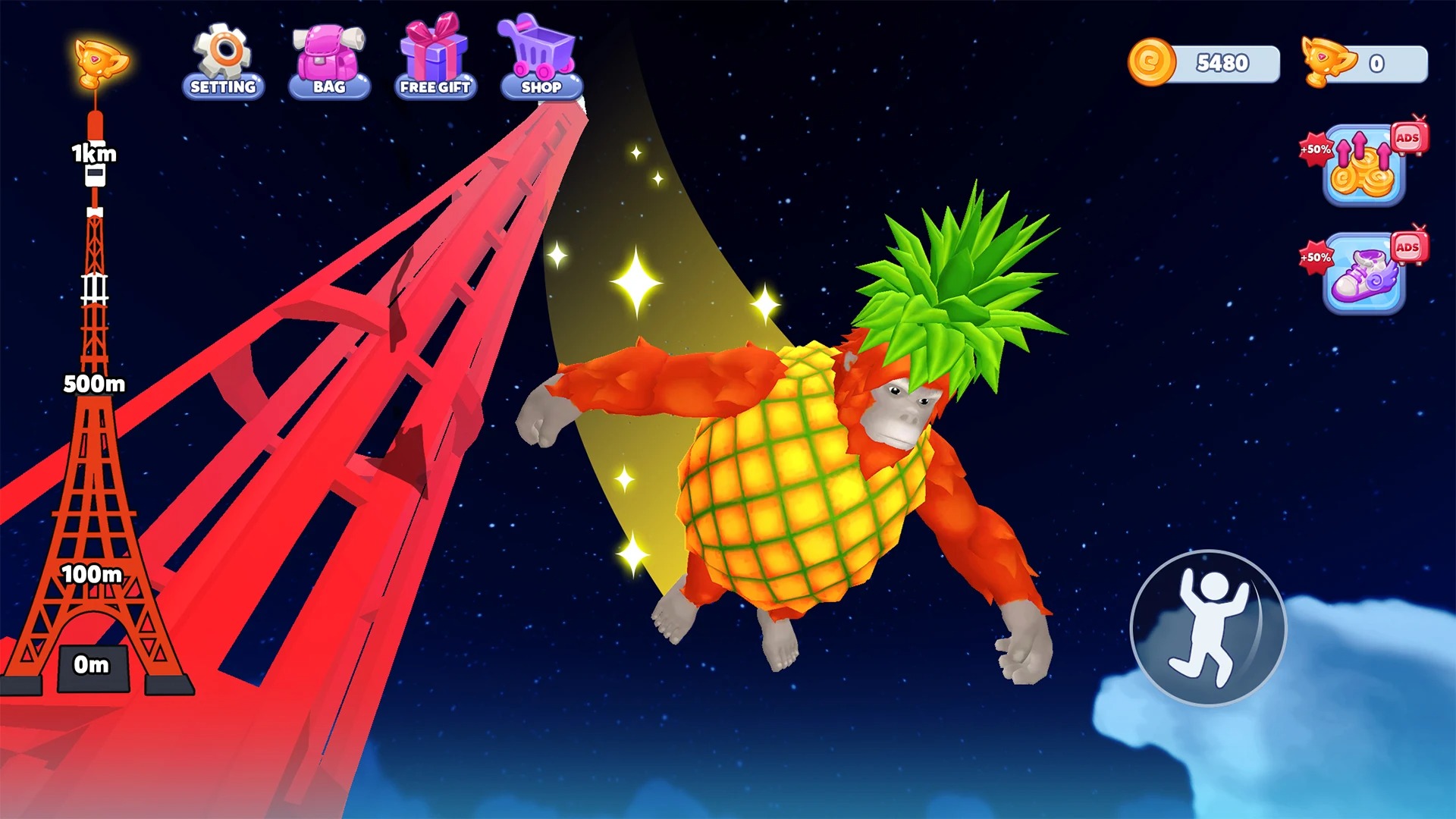 攀爬跳跃：塔楼挑战(Climb and Jump: Tower Challenge)游戏截图3