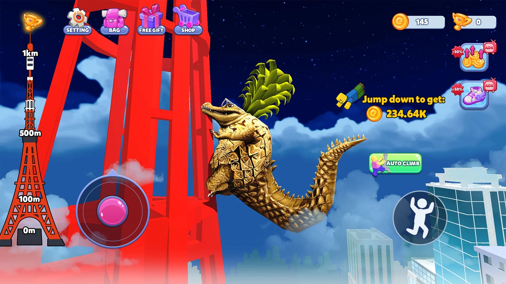 攀爬跳跃：塔楼挑战(Climb and Jump: Tower Challenge)游戏截图4