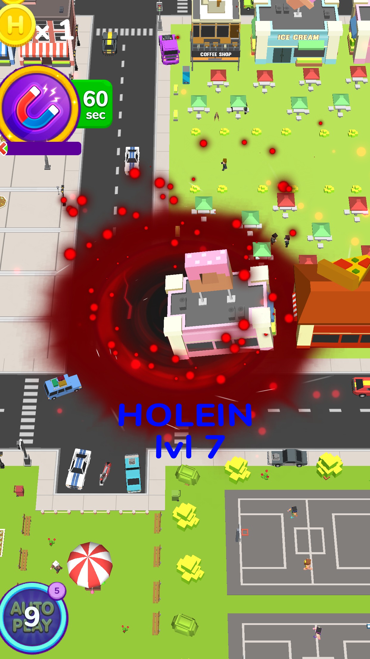 黑圆io内置菜单(HOLEIN)游戏截图3