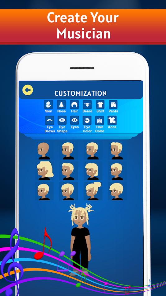 摇滚说唱歌手Sim内置菜单(Music Wars Rockstar)游戏截图3