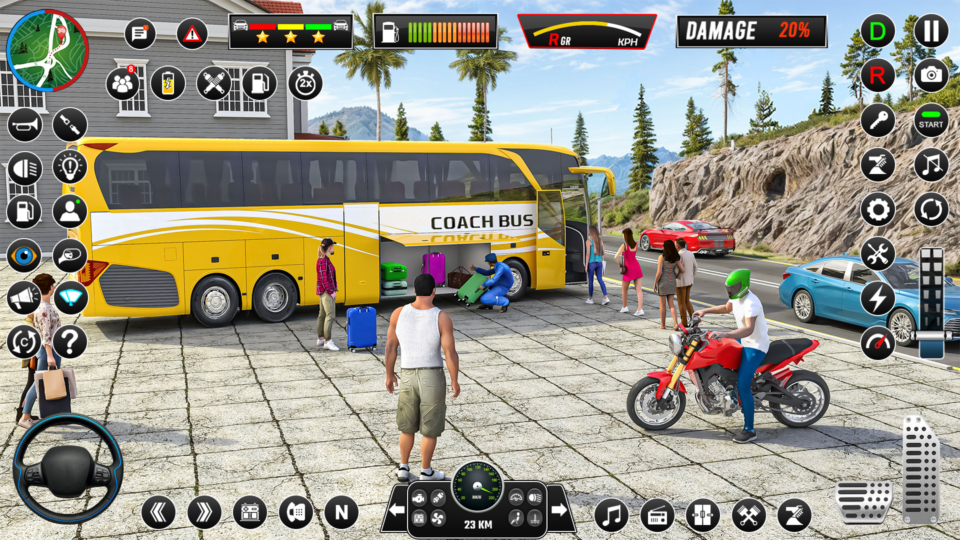 巴士模拟器离线游戏3d(Bus Simulator)游戏截图3