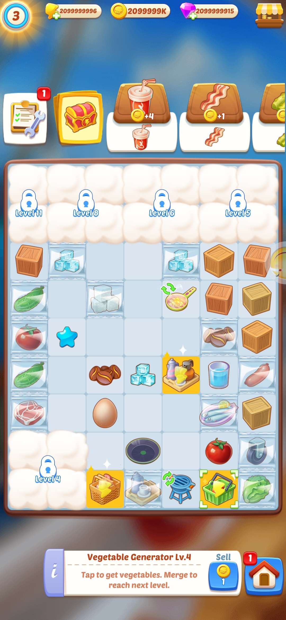 合并烹饪(Merge Cooking:Theme Restaurant) 截图2