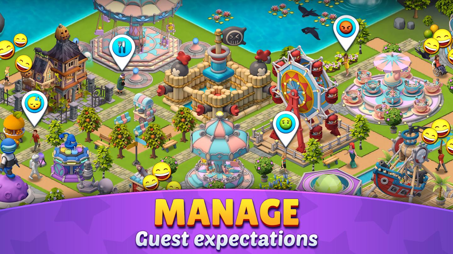 过山车公园游戏截图2