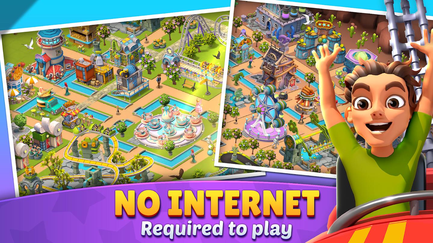 过山车公园游戏截图5