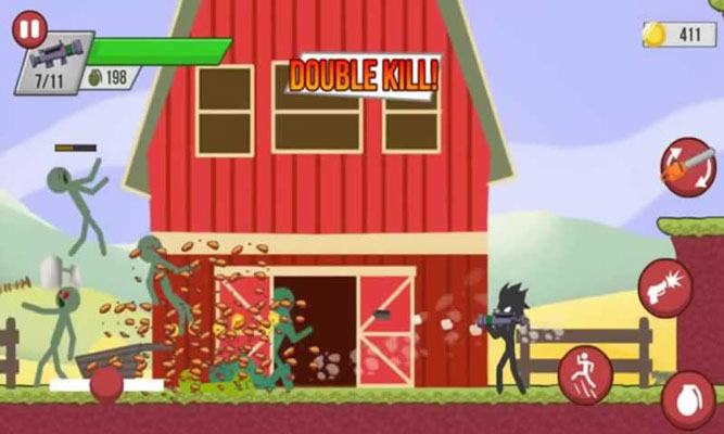 火柴人僵尸射击(Stick vs Zombies) 截图5