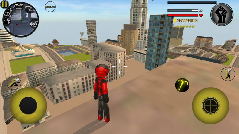 火柴人绳索英雄(Stick Rope Hero)游戏截图3