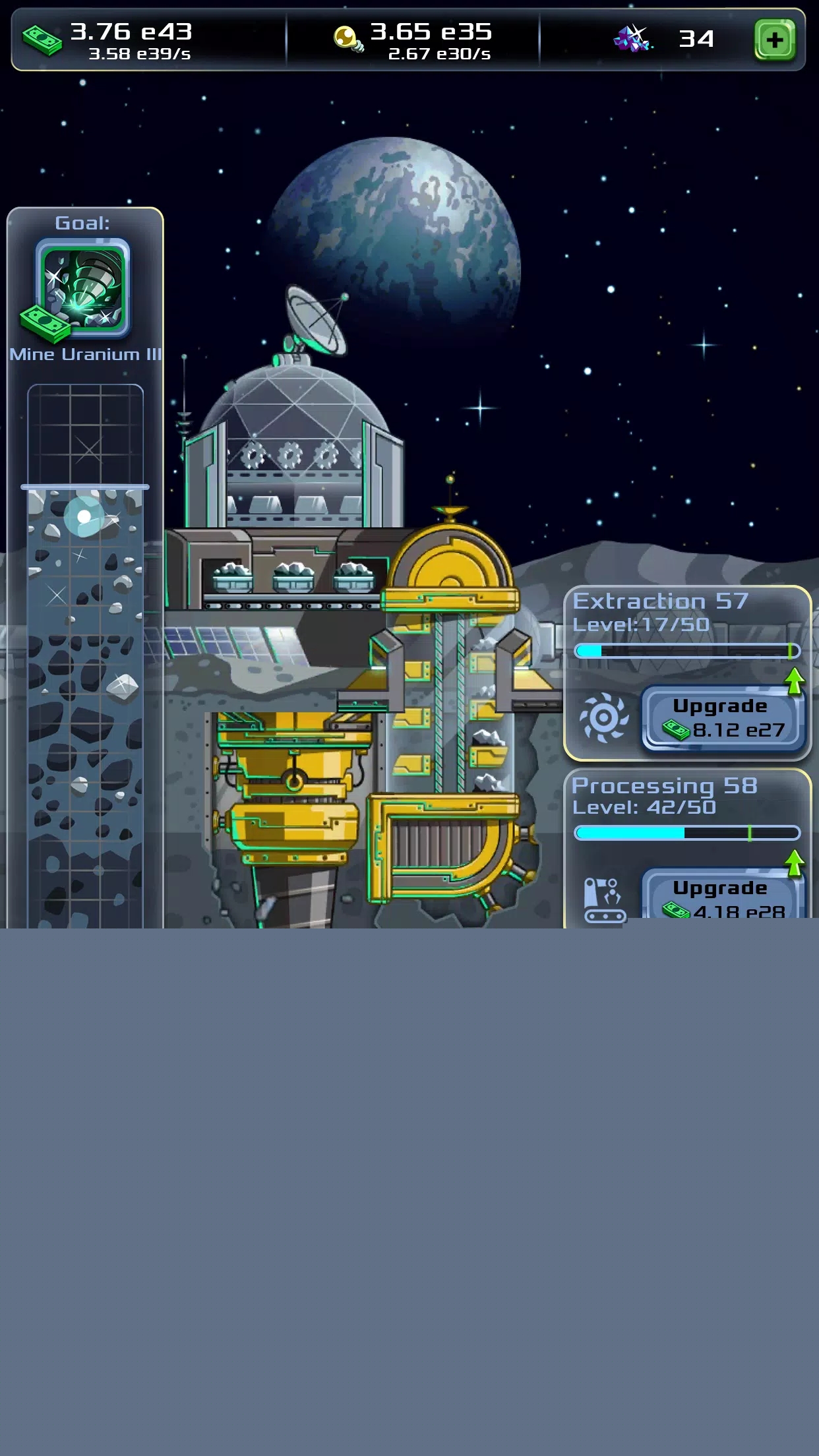 太空公司大亨内置菜单(Idle Space Company)游戏截图3