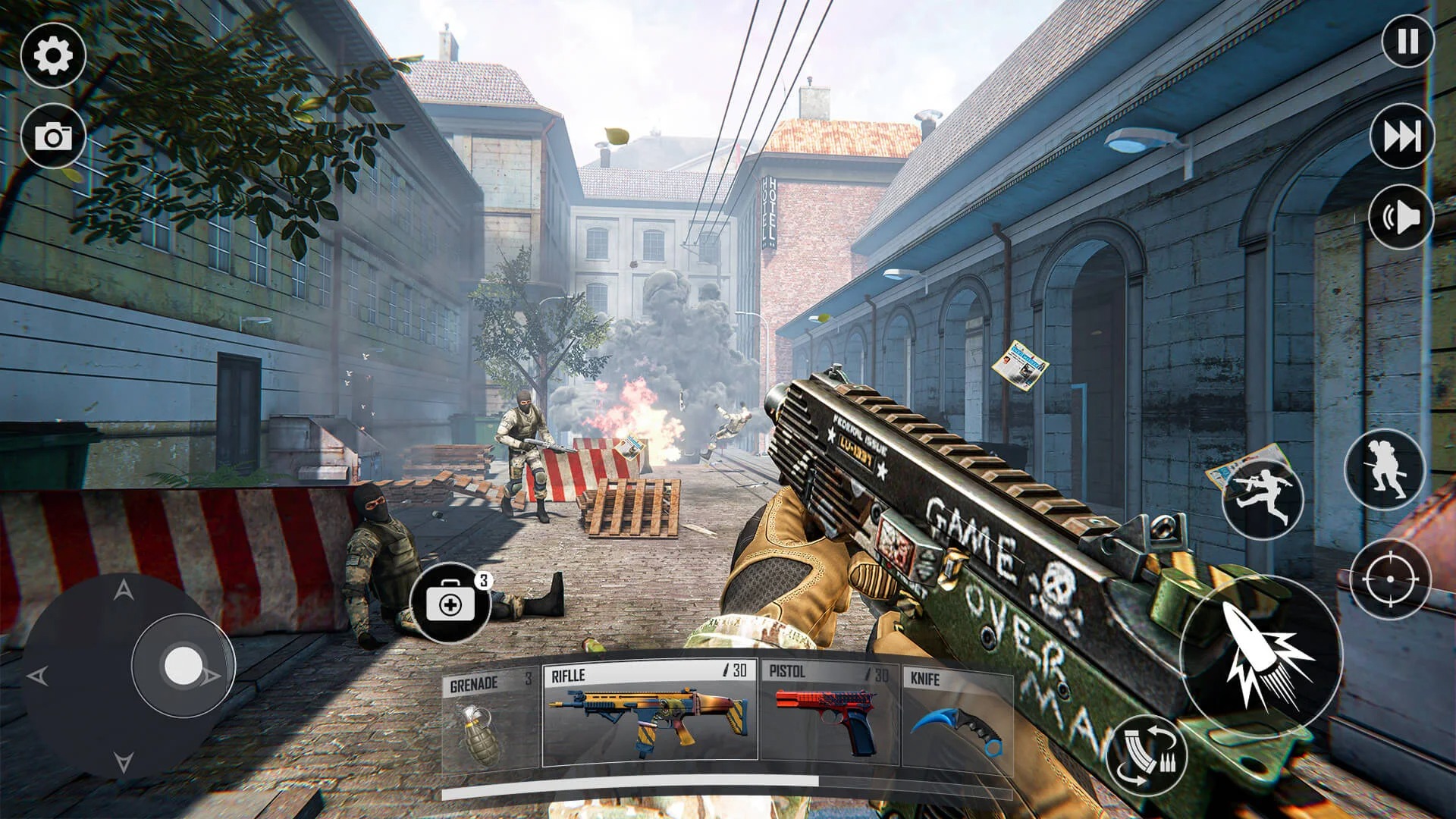 战争打击内置菜单(WarStrike FPS Offline Gun Game)游戏截图6