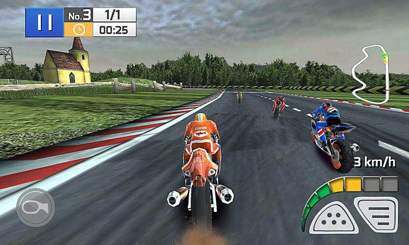 真实摩托竞赛3D(Real Bike Racing)游戏截图4