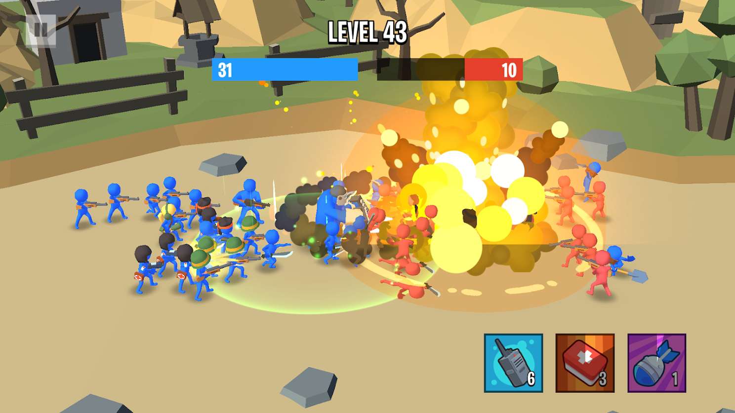 火柴军队：世界大战战略(Stick Army) 截图3