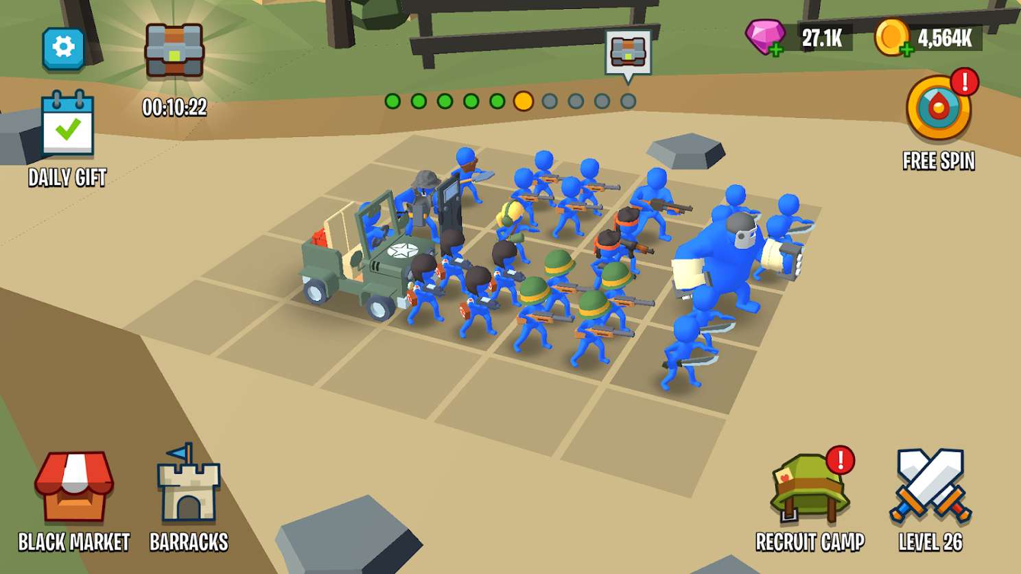 火柴军队：世界大战战略(Stick Army) 截图4