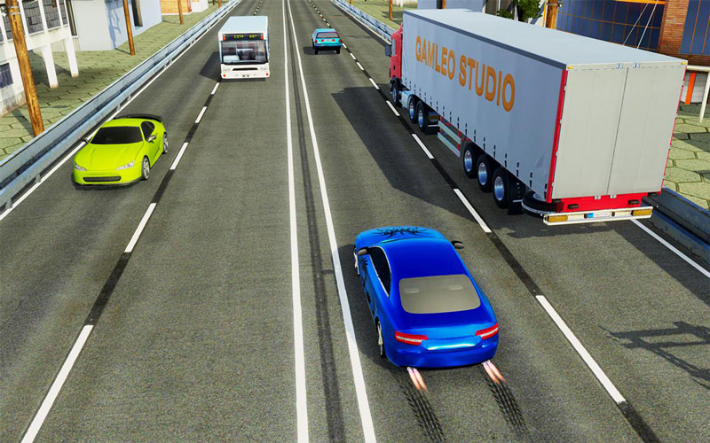 极限公路交通赛车(Extreme Highway Traffic Car Race)游戏截图3