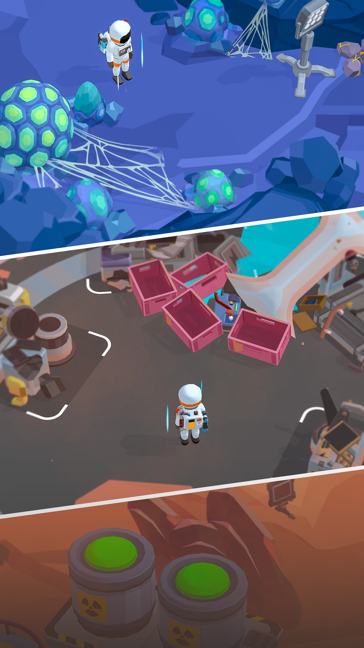 空闲循环内置菜单(Mars Survivor)游戏截图4