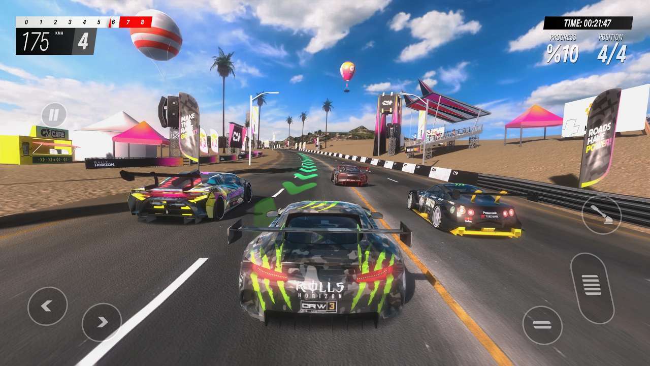 拉力地平线中文版(Rally Horizon) 截图1