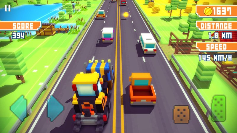 像素高速(Blocky Highway)游戏截图3