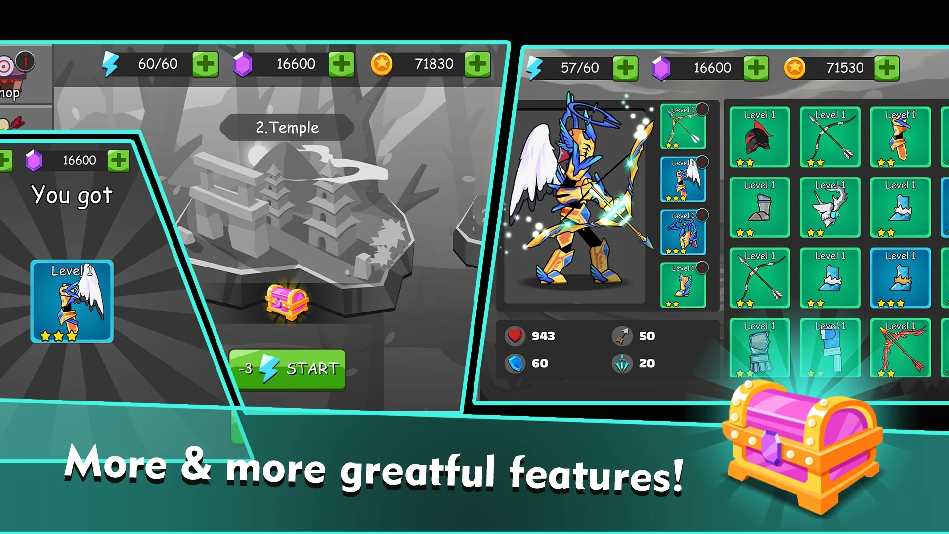 游侠射手内置菜单(Archer Fight Survival)游戏截图2