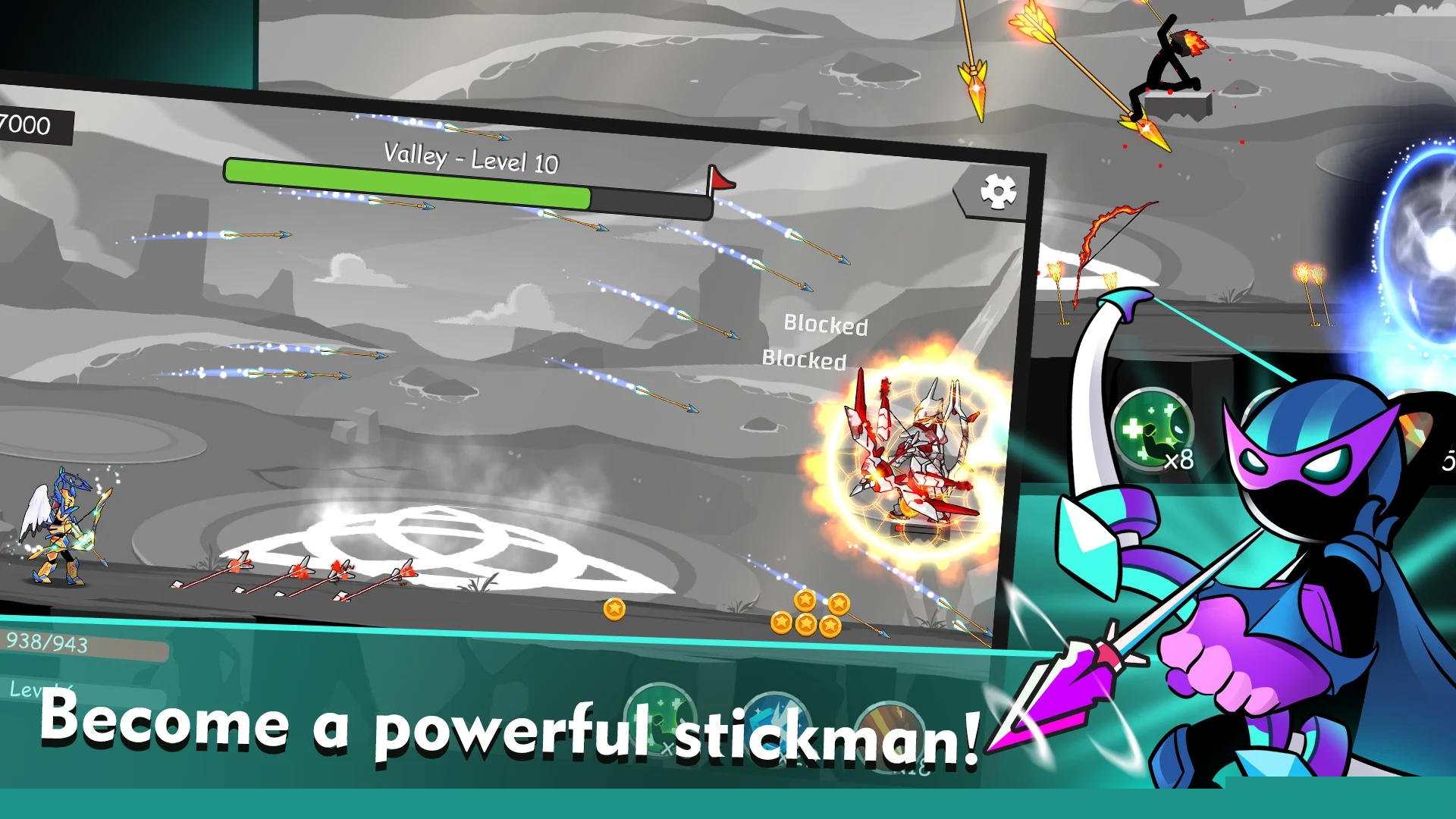 游侠射手内置菜单(Archer Fight Survival)游戏截图6