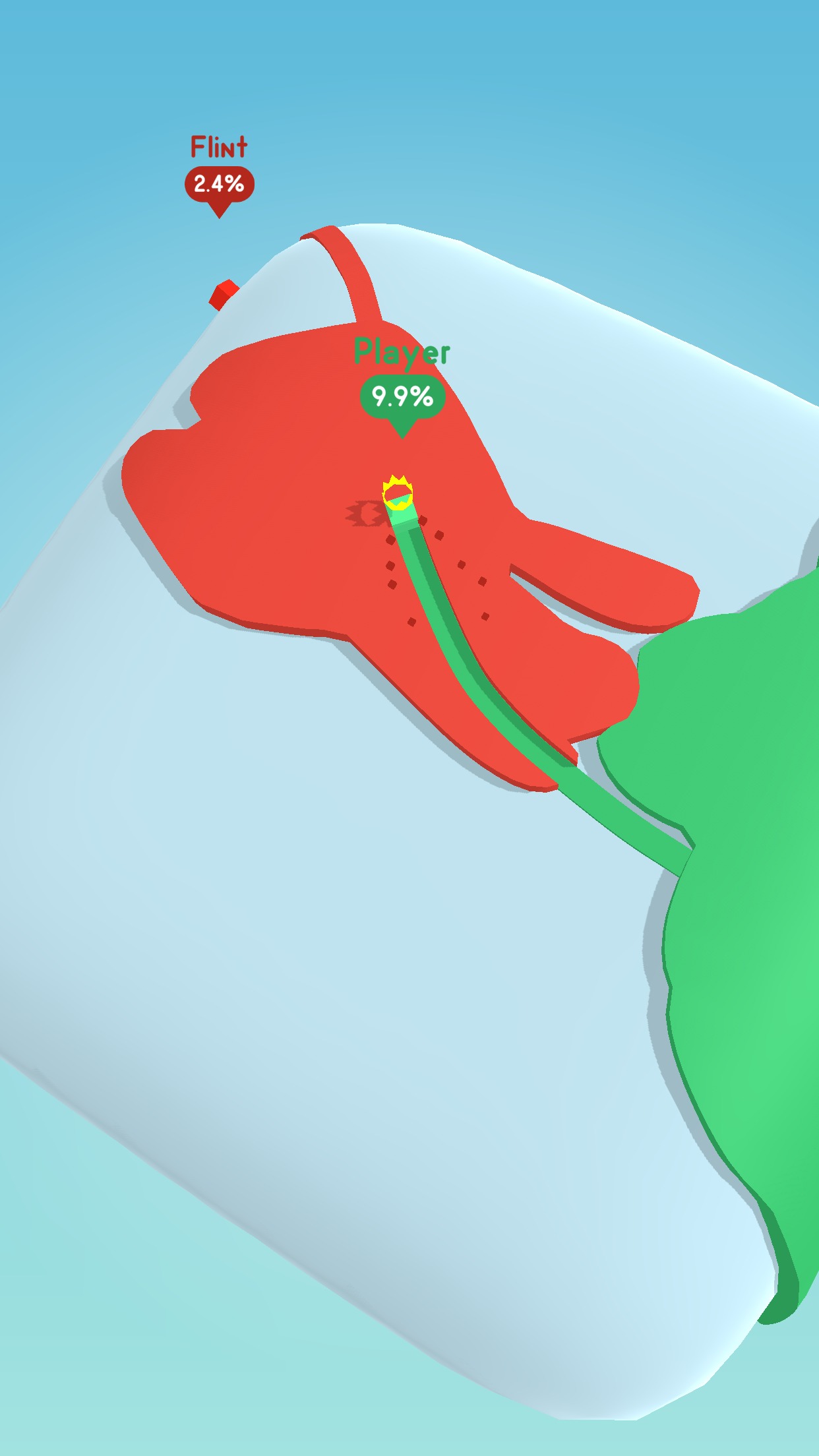 纸片大作战3D内置菜单(Paper.io 3D)游戏截图3