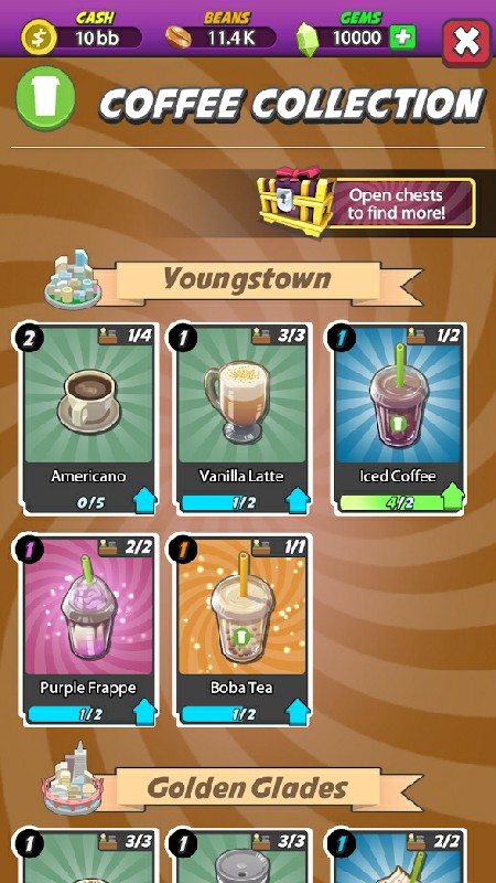 懒散的咖啡师大亨(Coffee Craze)游戏截图3