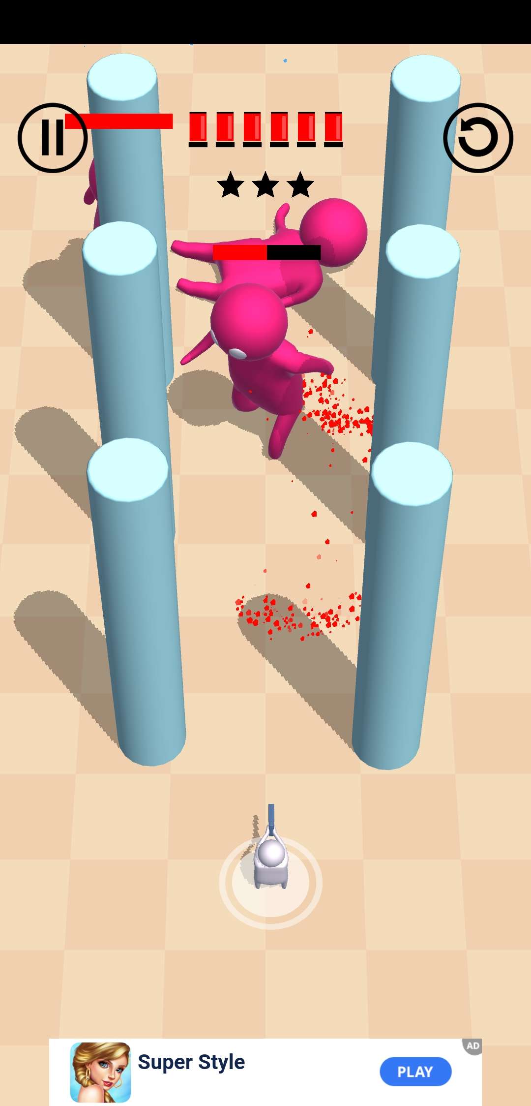 子弹侠3D(Bullet Man)游戏截图2