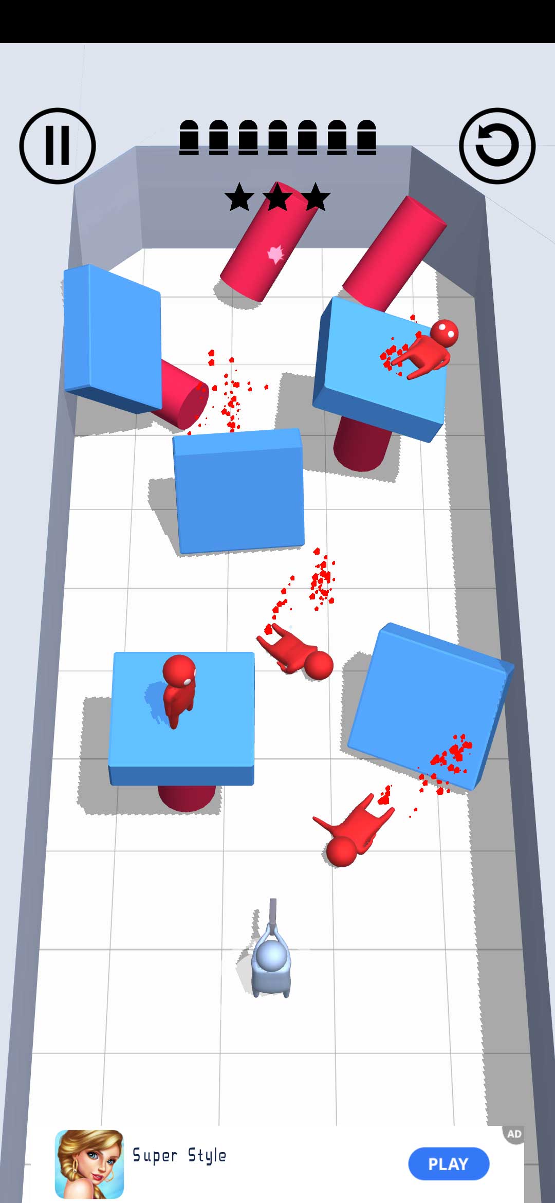 子弹侠3D(Bullet Man)游戏截图3