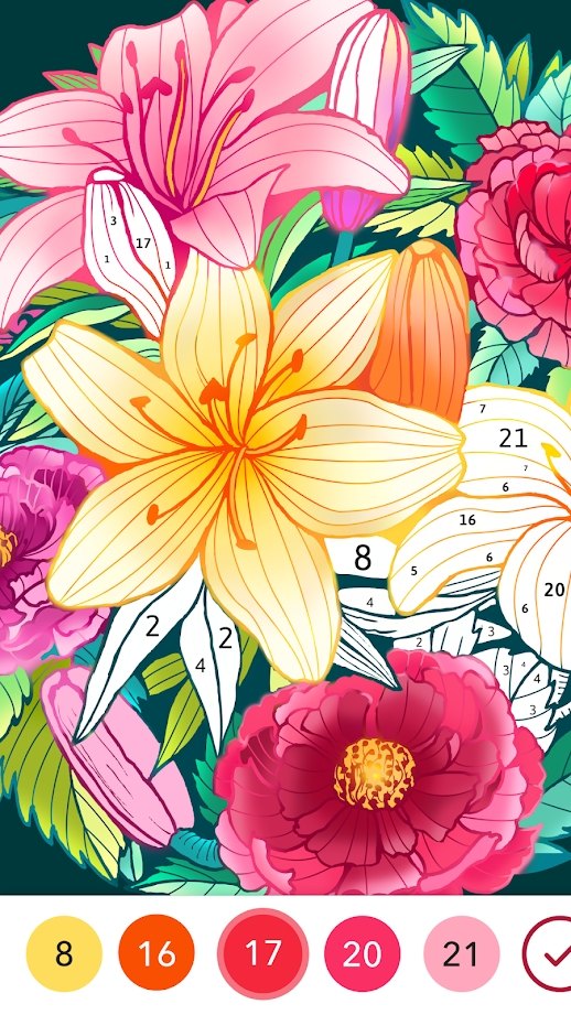 彩色风景：按数字着色(Colorscapes)游戏截图3