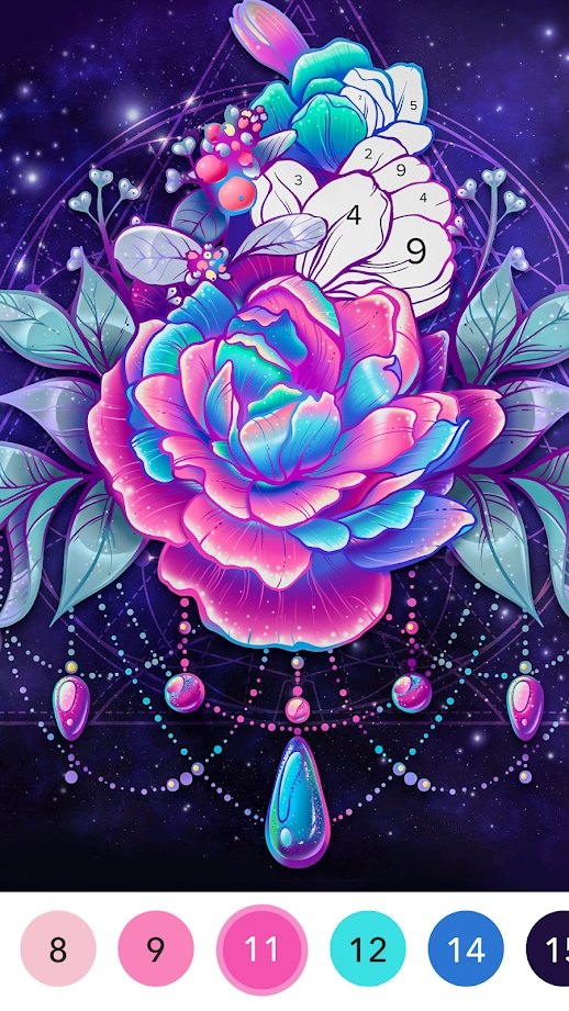 彩色风景：按数字着色(Colorscapes)游戏截图5