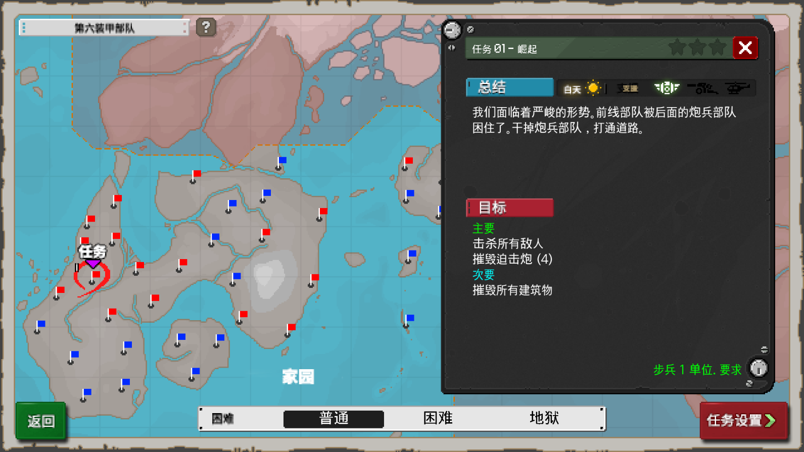 第六战队装甲部队中文版 截图1