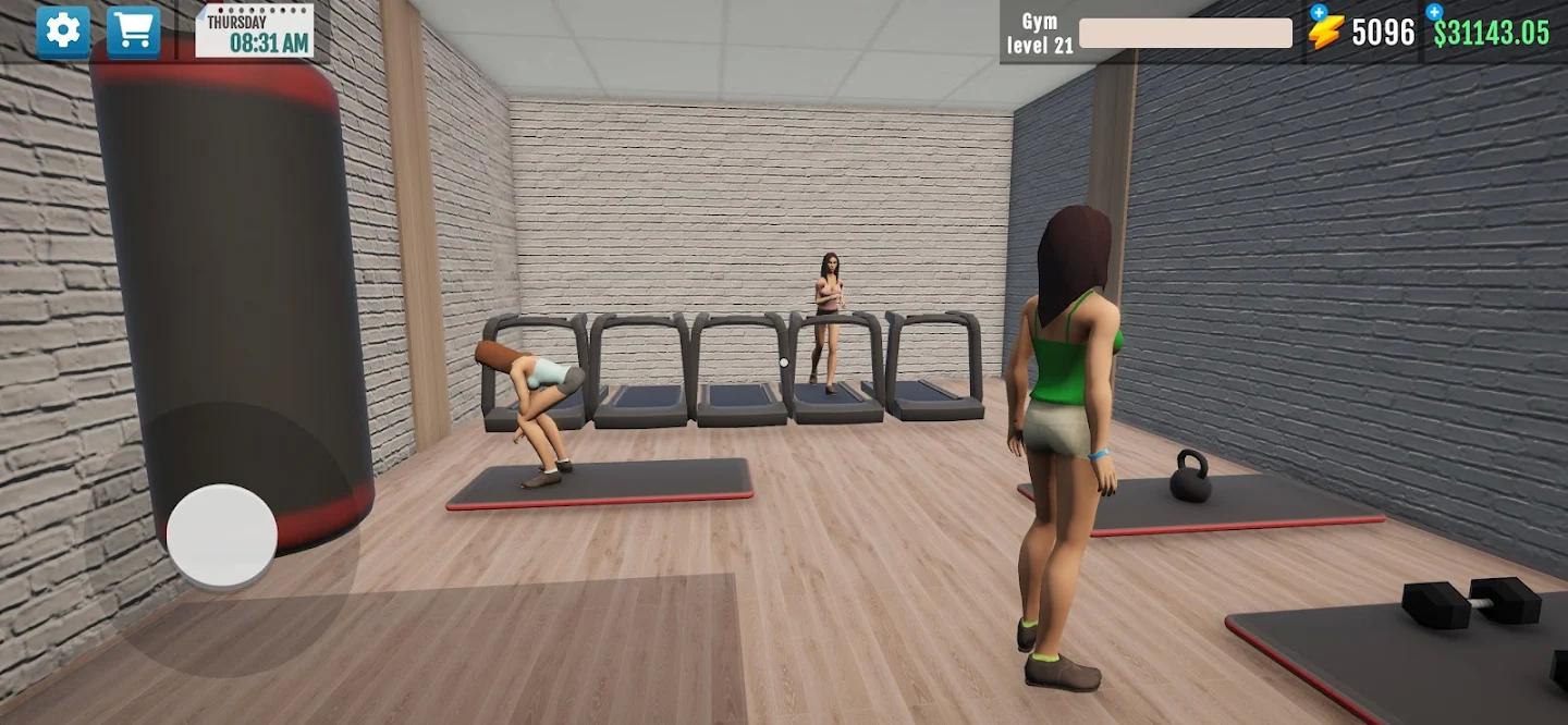 健身房模拟器3D(Fitness Gym Simulator Fit 3D) 截图4