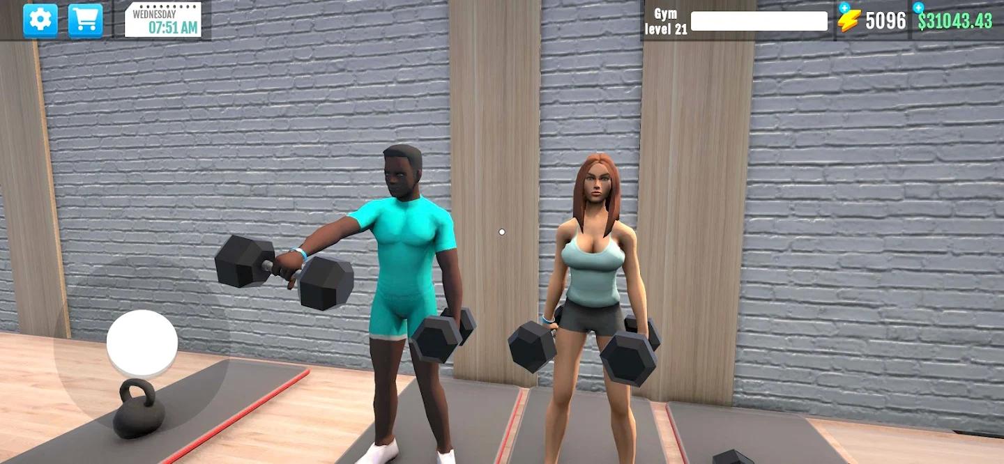 健身房模拟器3D(Fitness Gym Simulator Fit 3D) 截图5