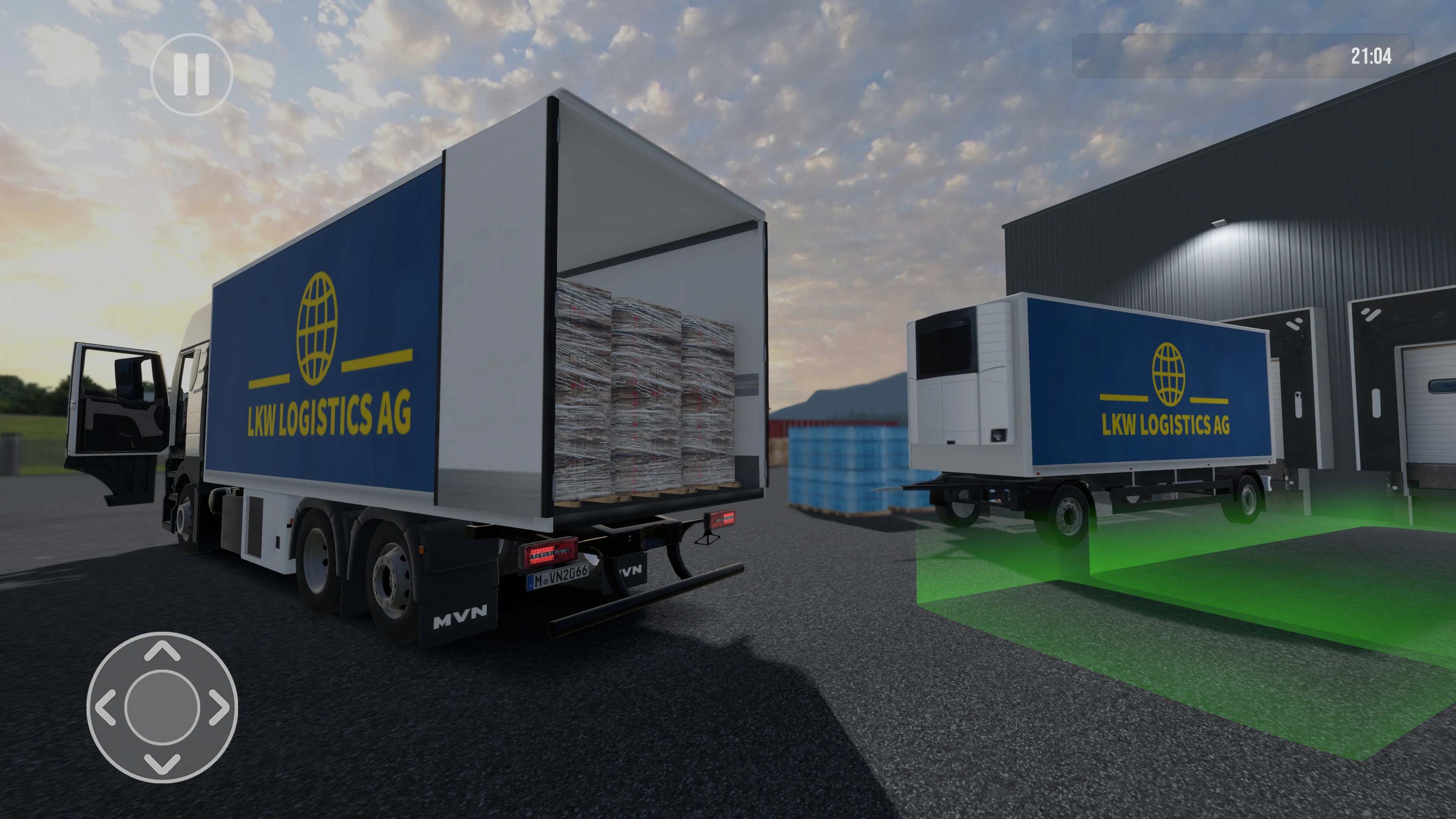 卡车模拟器3D内置菜单中文版(Drive Real Truck Simulator)游戏截图5