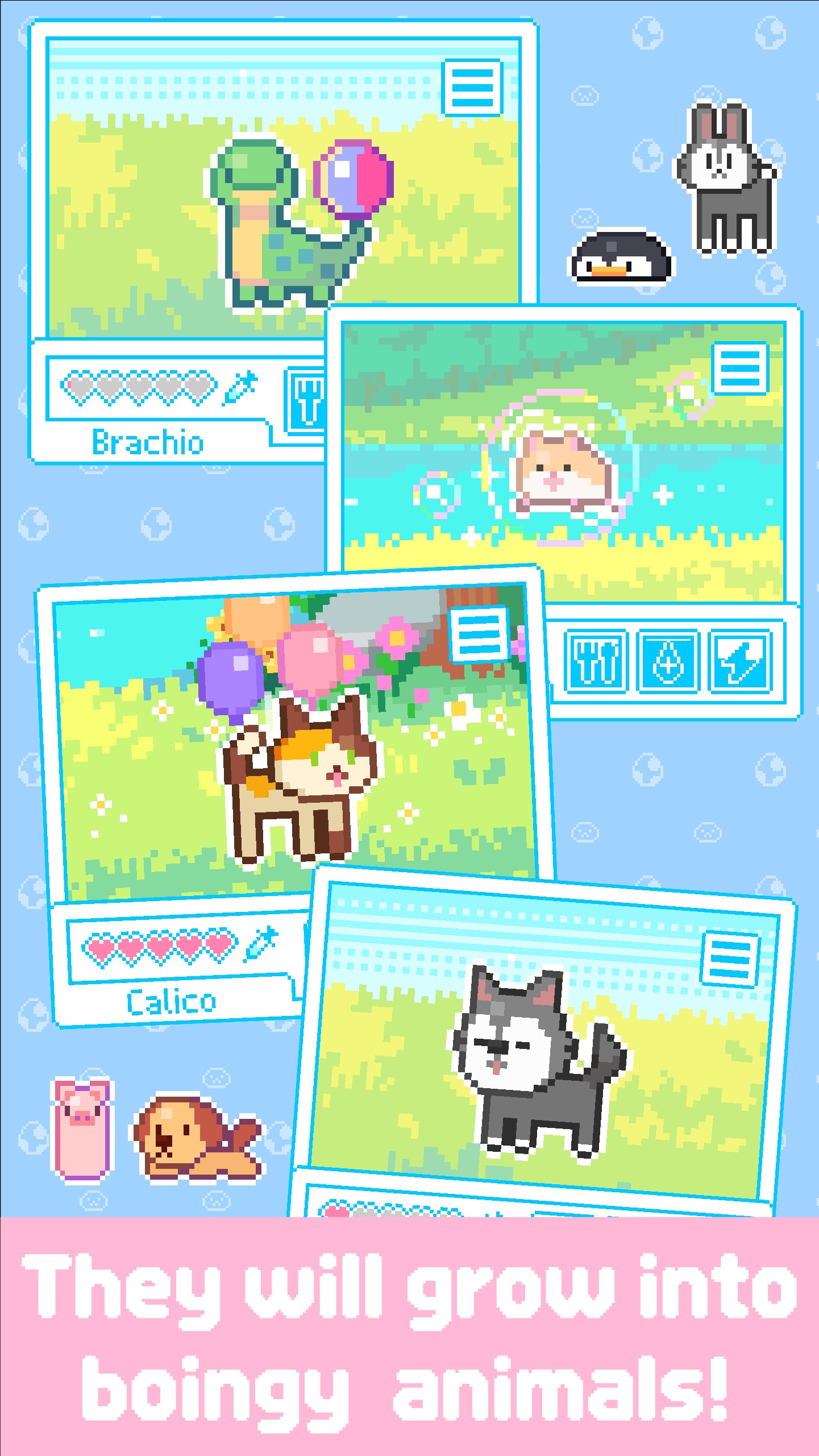 亲爱的呆萌呆萌动物们游戏截图2