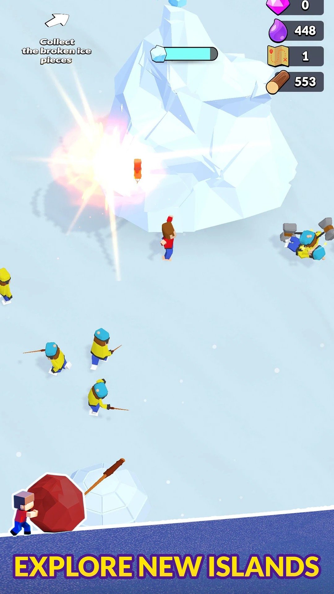 推石机内置菜单(Rock Pusher)游戏截图3