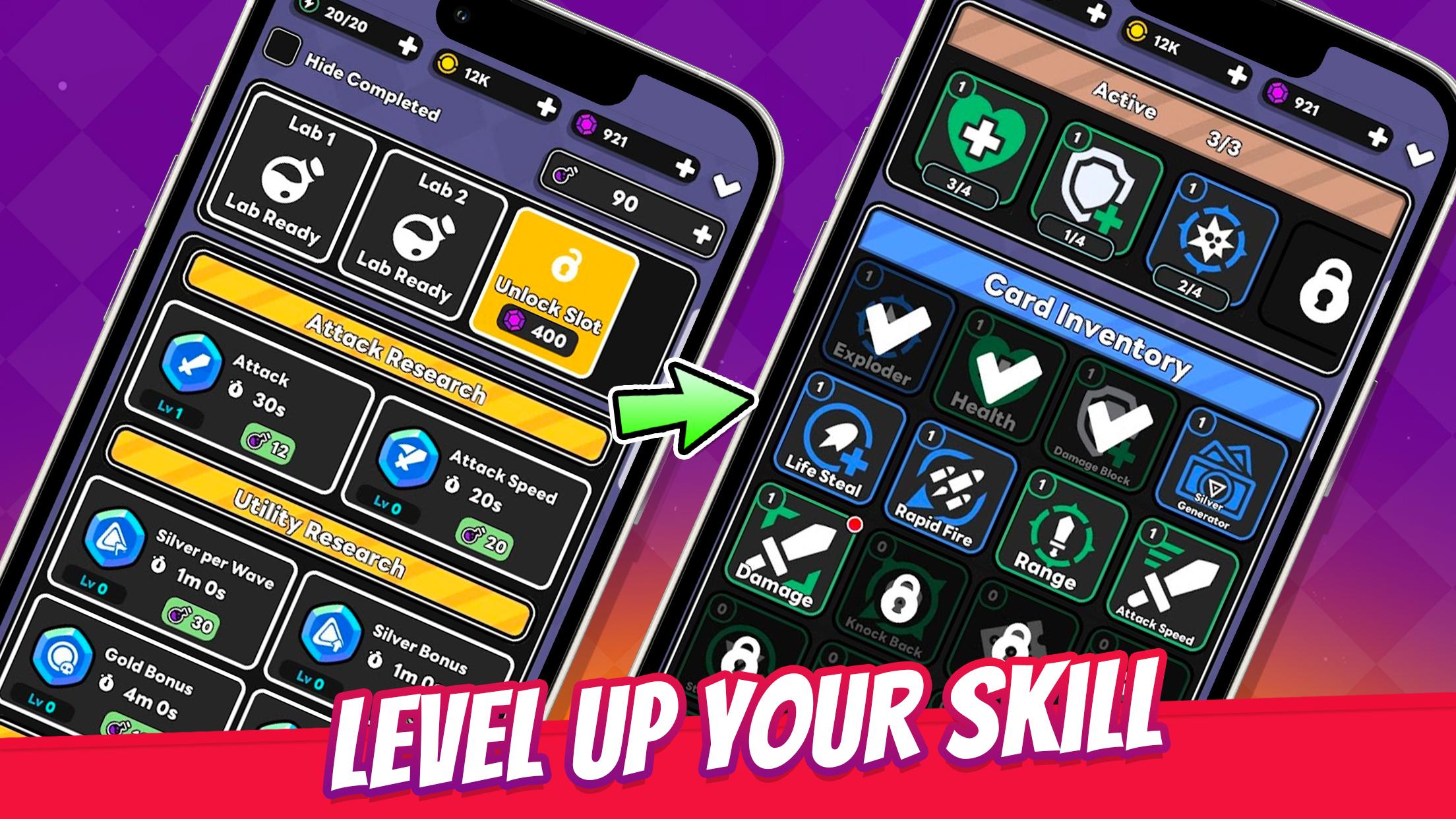 塔防大师TD(Idle Canon: The Tower Geometry)游戏截图3