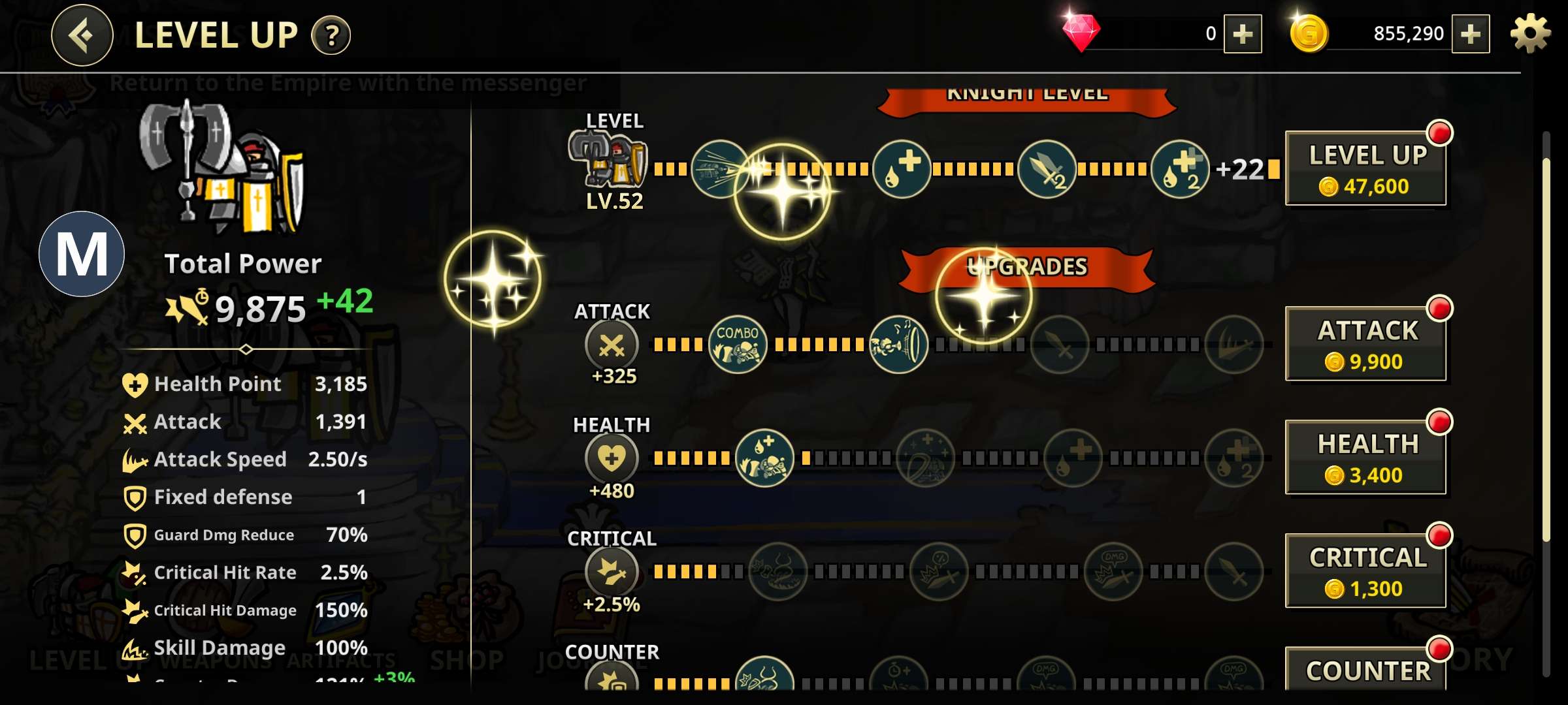 反击骑士内置菜单(Counter Knights)游戏截图4