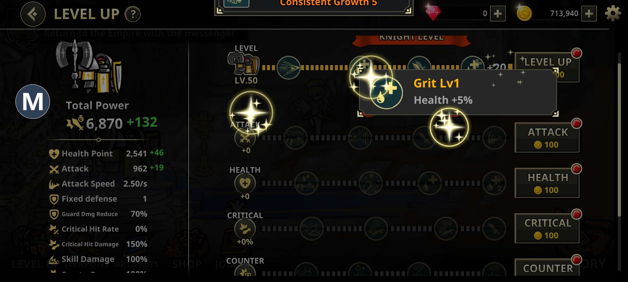 反击骑士内置菜单(Counter Knights)游戏截图5