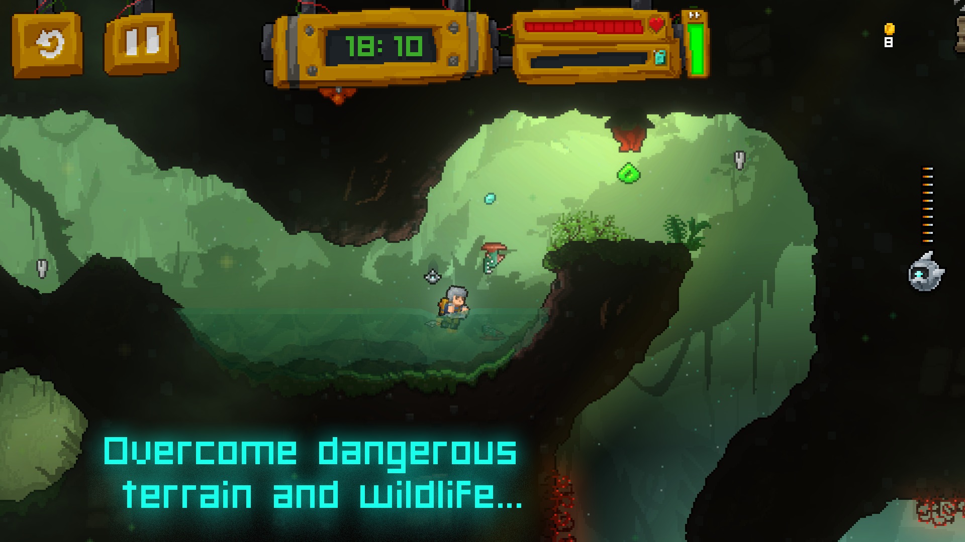 月球着陆器：喷气博士(ProfessorDoctorJetpack)游戏截图2