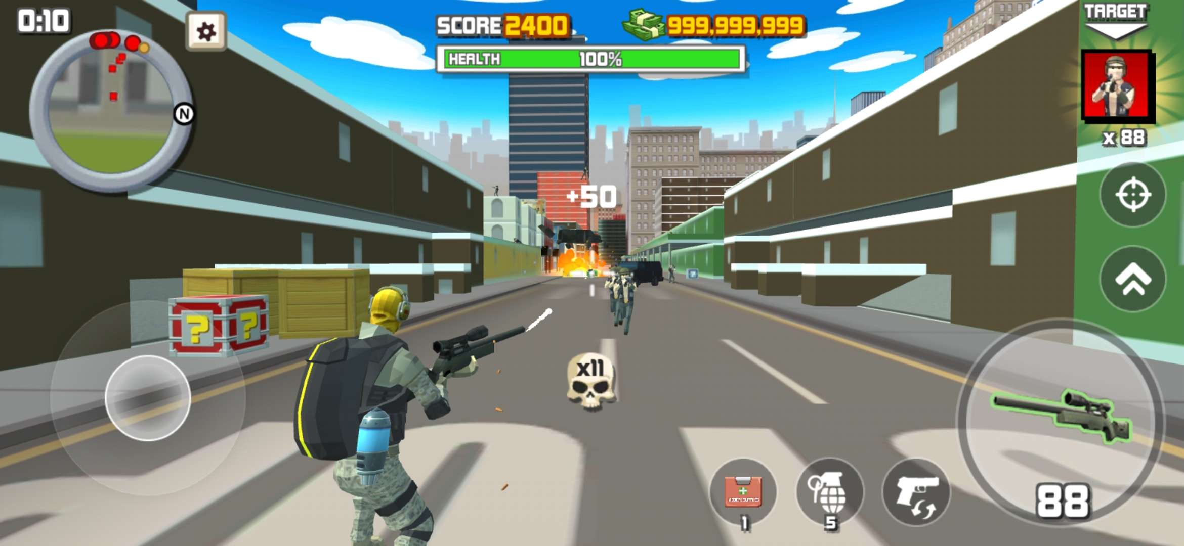 城市之战(Battle Royale:Pixed Gunstar) 截图4