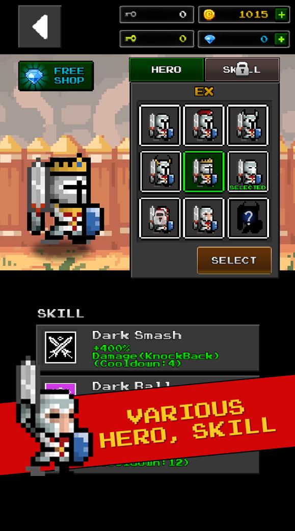 地下城与像素英雄内置菜单 截图3