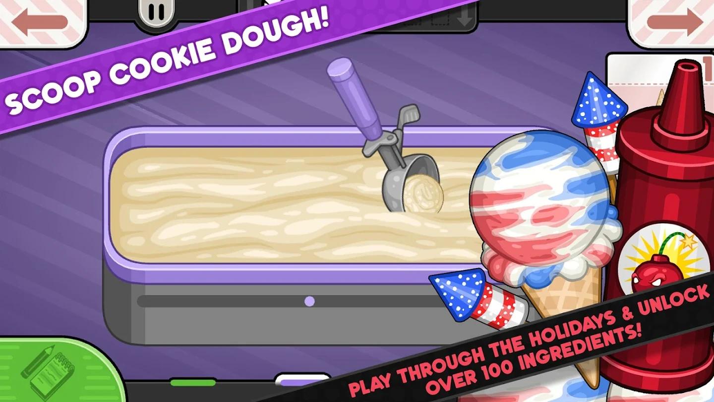 老爹饼干圣代店(Papa's Scooperia To Go)游戏截图4