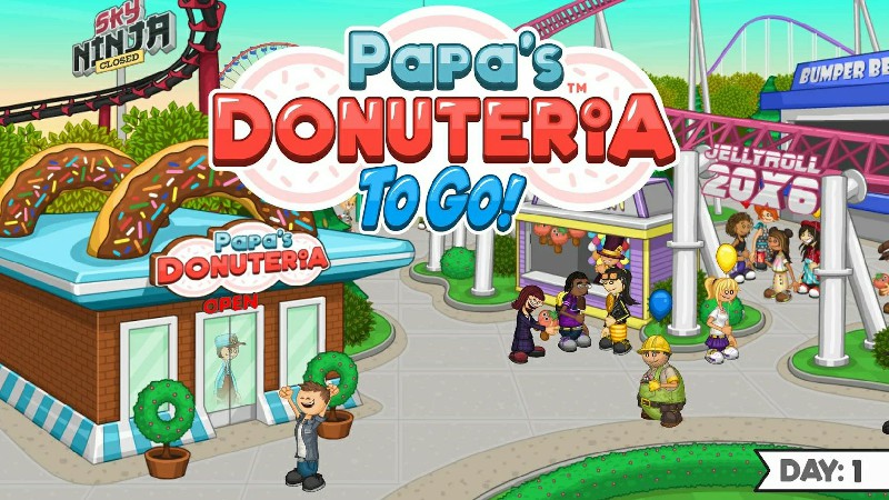 美妙甜甜圈(Papa&#039;s Donuteria To Go) 截图5