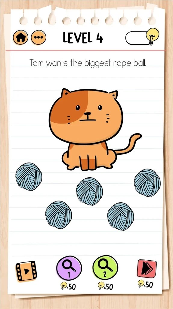 大脑测试：棘手难题内置菜单(Brain Test)游戏截图4